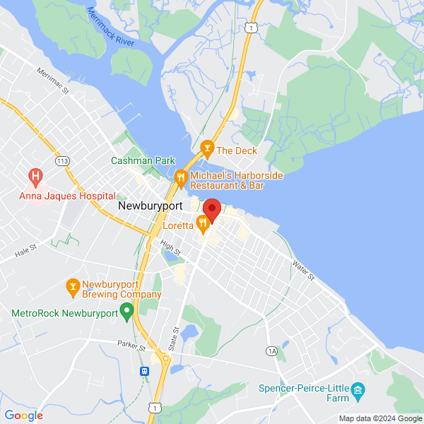 map of the area
